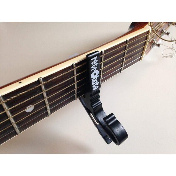 Guitar Capo Capos By Retrobate Professional Performance Curved Quick Change - Picture 4 of 8